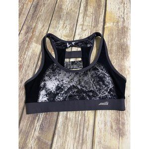 Black Grey Avia Sports Bra Small